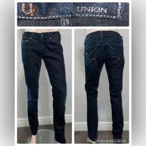 UNION Los Angeles Straight Jeans Size 28